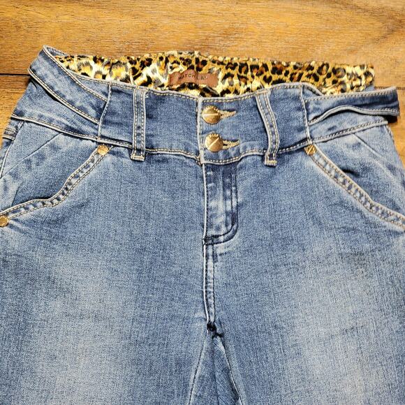 Watch L.A. Denim Jeans w/ Buckle Back - Size Junior 3 - Picture 2 of 7